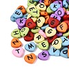 Opaque Acrylic Enamel Beads SACR-Q001-16A-A01-1