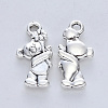 Tibetan Style Alloy Pendants X-TIBE-R316-045AS-RS-2