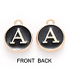 Golden Plated Alloy Charms ENAM-SZ0001-25B-A-2