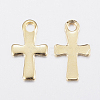304 Stainless Steel Tiny Cross Charms STAS-H436-49-2