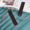 2Pcs 2 Style Blackwood Bookmarks AJEW-PH0001-76-2