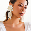 Valentine's Day Cloth Dangle Stud Earrings WG16D30-04-1
