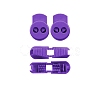 Resin Buttons and Tailfile Clip Set FIND-WH0152-523E-1