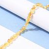 Heated Natural Citrine Beads Strands G-G018-04-4