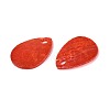 Spray Painted Capiz Shell Charms SSHEL-T006-10C-2