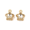 Rack Plating Alloy Rhinestone Pendants PALLOY-S186-09G-02-1