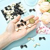 40Pcs 2 Colors Opaque Acrylic Beads SACR-CJ0001-91-4