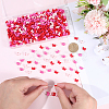 500Pcs Opaque Acrylic Beads SACR-PA0001-21D-3