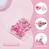 26Pcs 13 Styles Breast Cancer Pink Awareness Ribbon Theme Alloy Enamel Pendants ENAM-TA0001-93-5