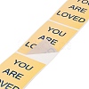 200Pcs Thank You Theme Stickers Roll DIY-M070-01E-4