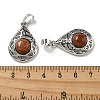 Synthetic Goldstone Pendants G-Q158-05P-27-3