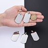 Tarnish Resistant 304 Stainless Steel Big Pendants STAS-I140-19E-S-6