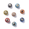 Fancy Aantiqued Glazed Porcelain Beads PORC-R401-M-2