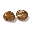 Two Tone Opaque Acrylic Beads MACR-Z002-01A-2