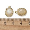 Natural Moonstone Faceted Oval Pendants G-I375-02G-09-3