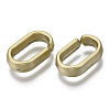 Opaque Spray Painted Acrylic Linking Rings OACR-S021-65A-B02-2
