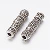 Tibetan Style Alloy Tube Beads X-LF0658Y-NF-2