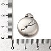 304 Stainless Steel Pendants STAS-L022-306AS-02-3