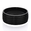 201 Stainless Steel Grooved Finger Ring Settings STAS-WH0047-07EB-1