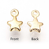 Brass Charms X-KK-R058-071G-2