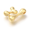 Rack Plating Brass Beads KK-S051-01G-J-2