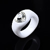Opaque Acrylic Finger Rings RJEW-Q162-001F-6