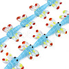 Autumn Theme Handmade Lampwork Beads Strands LAMP-Q031-017B-1