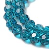Transparent Glass Beads EGLA-A035-T6mm-D12-4
