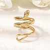 304 Stainless Steel Cuff Open Rings STAS-H259-02G-2