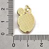 Brass Enamel Pendants KK-Z104-06G-05-3