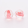 Transparent Acrylic Beads TACR-S154-10A-52-2
