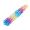 Gradient Color Baking Paint Glass Bead Strands X-DGLA-A039-T2mm-A07-1