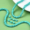 Handmade Polymer Clay Beads Strands X-CLAY-N008-061-03-8