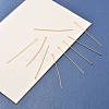 Brass Flat Head Pins KK-F824-114F-G-3