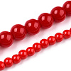 Opaque Solid Color Glass Beads Strands LS-GLAA-T032-P4mm-04-4