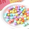 Opaque Acrylic Beads TACR-F008-10-1