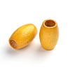 Dyed Barrel Natural Wood Beads WOOD-S619-4-LF-2