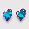 K9 Glass Rhinestone Pendants GLAA-F083-01A-03-1