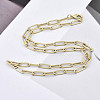 Brass Paperclip Chains MAK-S072-12B-MG-4