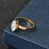 304 Stainless Steel Pave Cubic Zirconia Finger Rings for Women RJEW-B161-02G-02-3