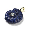 Dyed Natural Lapis Lazuli Pendants G-A287-01G-02-2