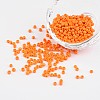 8/0 Opaque Colours Round Glass Seed Beads X-SEED-A010-3mm-50-1