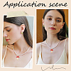 6Pcs Autumn Theme Real 18K Gold Plated Brass Micro Pave Cubic Zirconia Pendants ZIRC-BBC0002-34-5