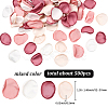 Polyester Artificial Rose Flower Petals AJEW-WH20067-107F-2