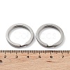 Non-Tarnish 304 Stainless Steel Split Key Rings X-STAS-Q314-01A-P-3