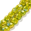 Handmade Milleflori Glass Beads Strands LAMP-M018-01A-02-1