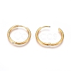 304 Stainless Steel Huggie Hoop Earrings EJEW-G272-02-20mm-G-3
