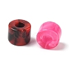 Two Tone Acrylic European Beads AC-CBA447D-03-2