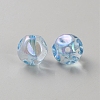 Plating Acrylic Beads OACR-WH20006-01C-2