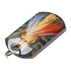 Rectangle Epoxy Resin Pendants RESI-L038-04P-03-2